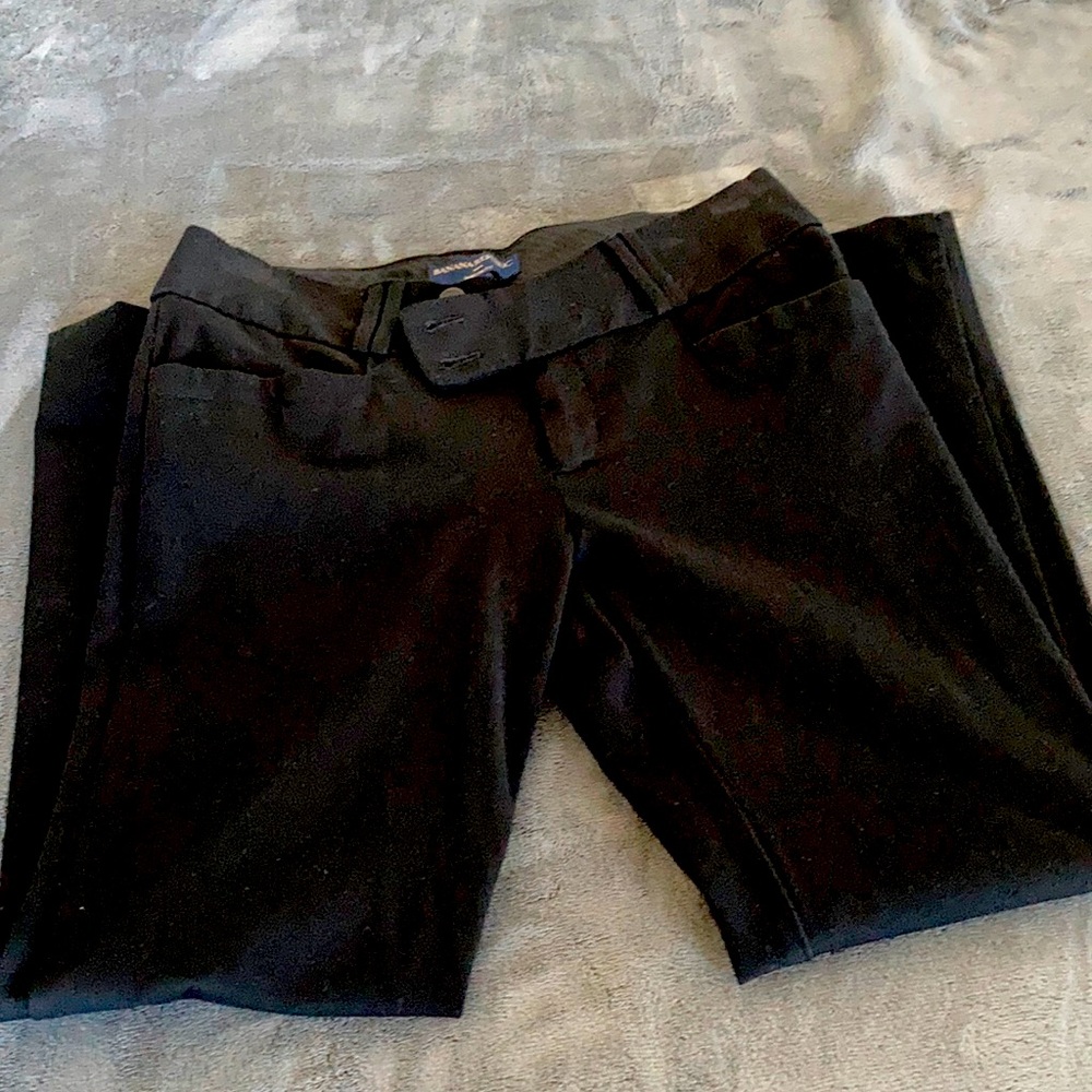 Banana Republic Martin Fit Black Pants 2S